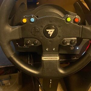 Taskmaster TMX racing steering wheel for Xbox and paddle